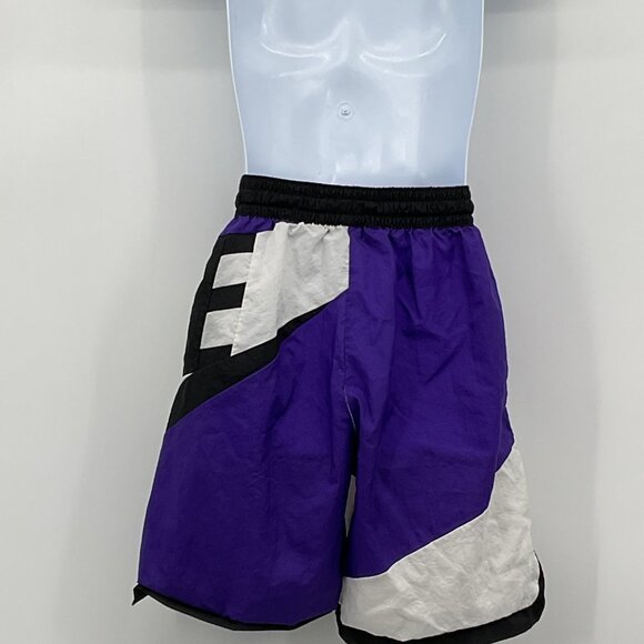 Nike Mens Purple & White Graphic Athletic Shorts - Picture 3 of 4